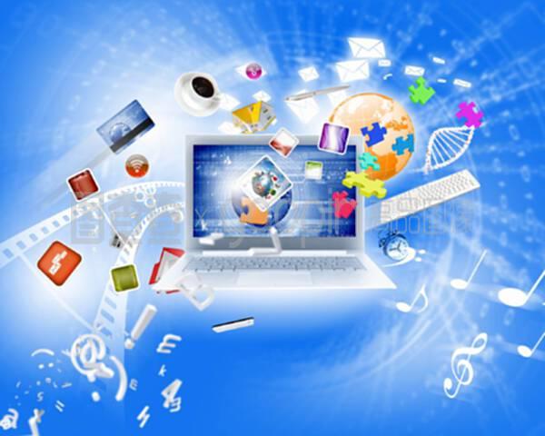 科技与视野的交汇 探索带笔记本电脑背景图像的计算机网络技术开发世界